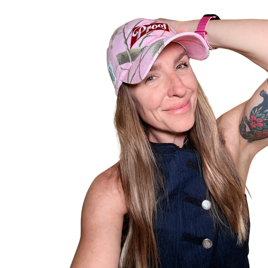 0 Proof Pink Camo Cap