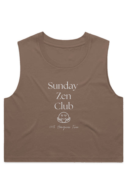 Sunday Zen Club Crop Tank