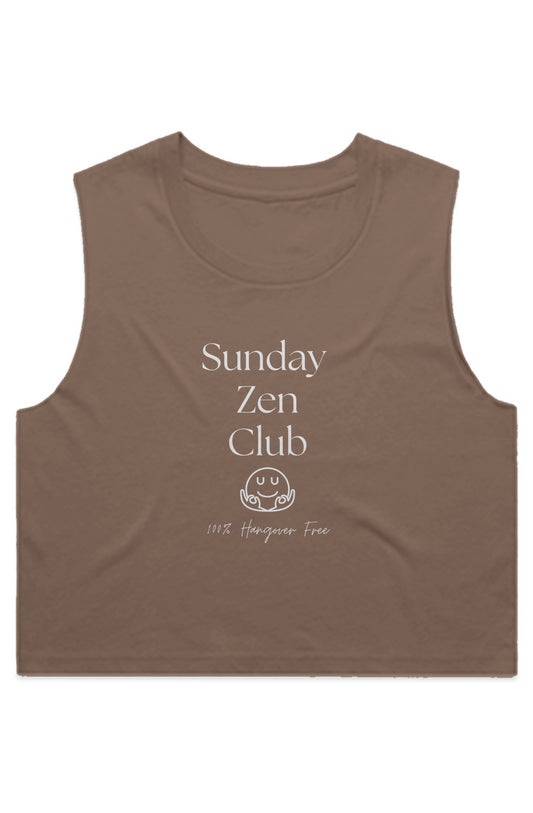Sunday Zen Club Crop Tank