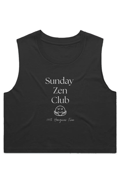 Sunday Zen Club Crop Tank